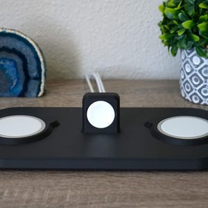 Dual MagSafe and Apple Watch Charger Stand