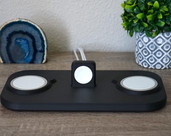 Dual MagSafe and Apple Watch Charger Stand