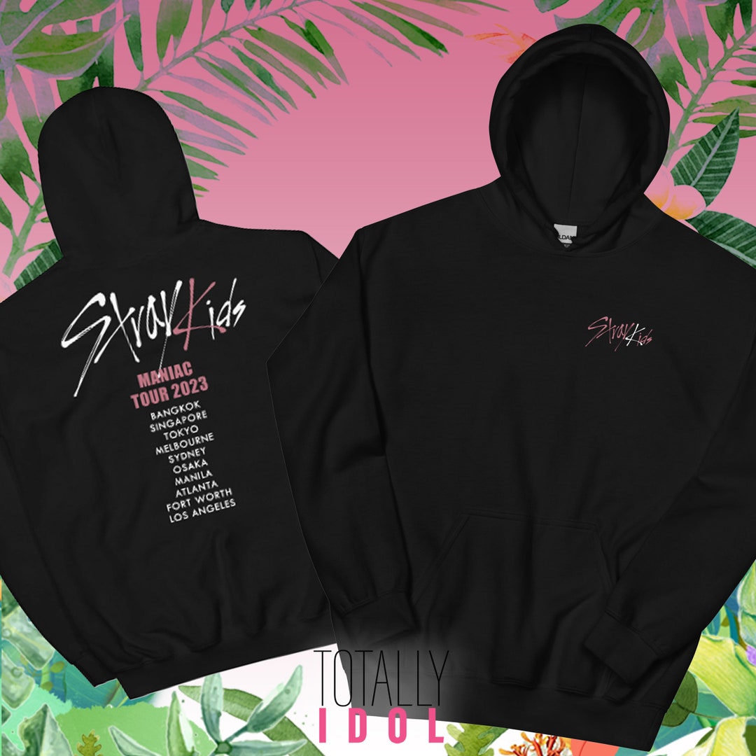 Stray Kids MANIAC CROPPED HOODIE ブラック M Stray Kids MANIAC CROPPED HOODIE ブラック M