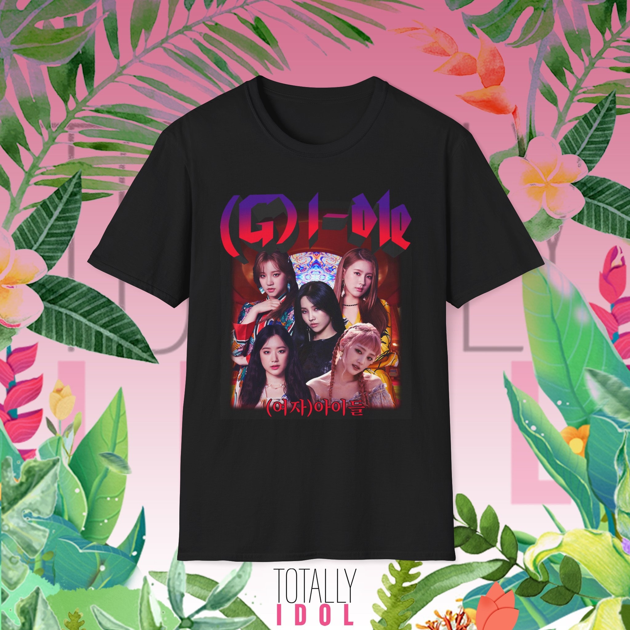 (G)I-DLE gidle Tシャツ ver2 BLACK Lサイズ 31hddwWdHfL.jpg_BO30,255,255,