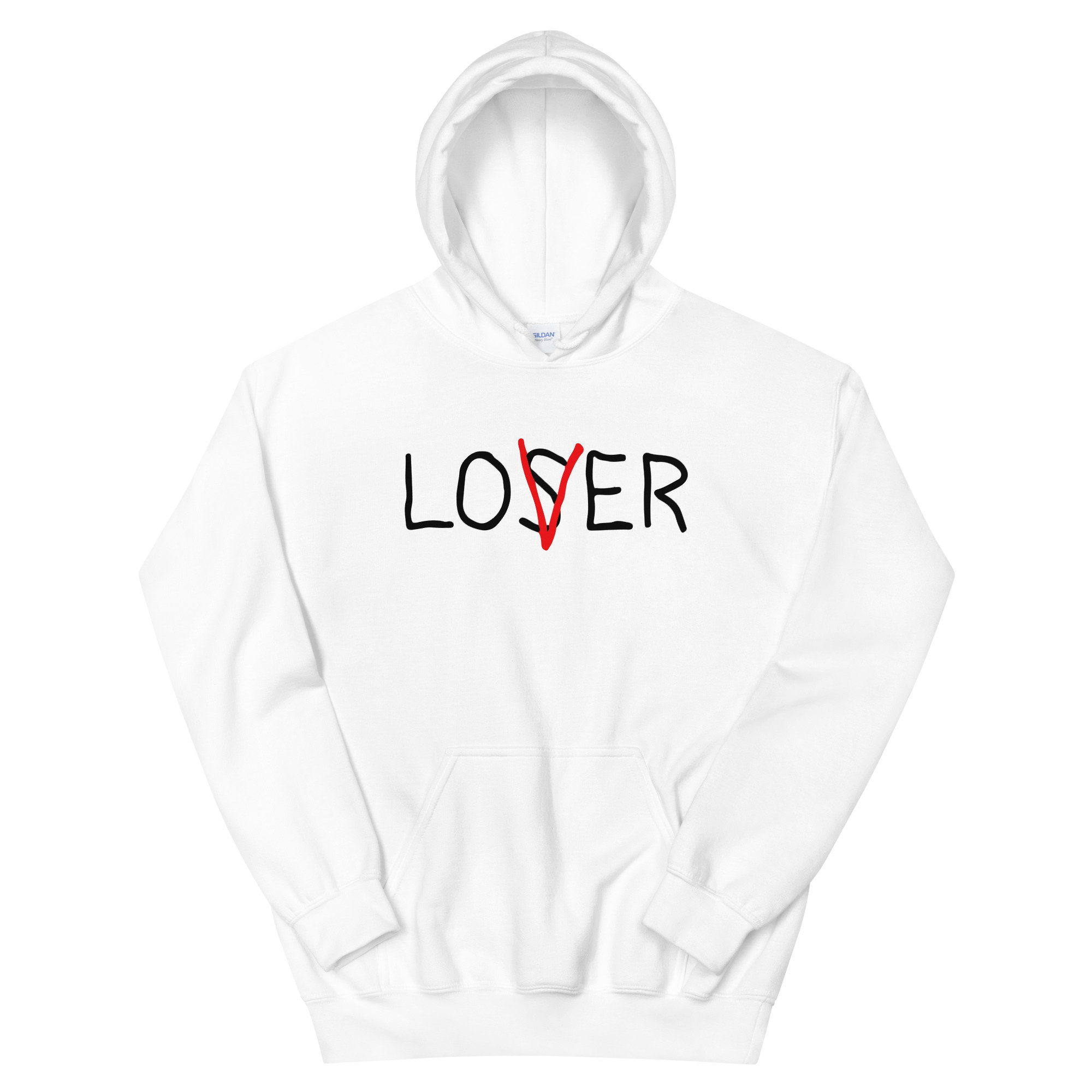 Loser lover cheap hoodie white