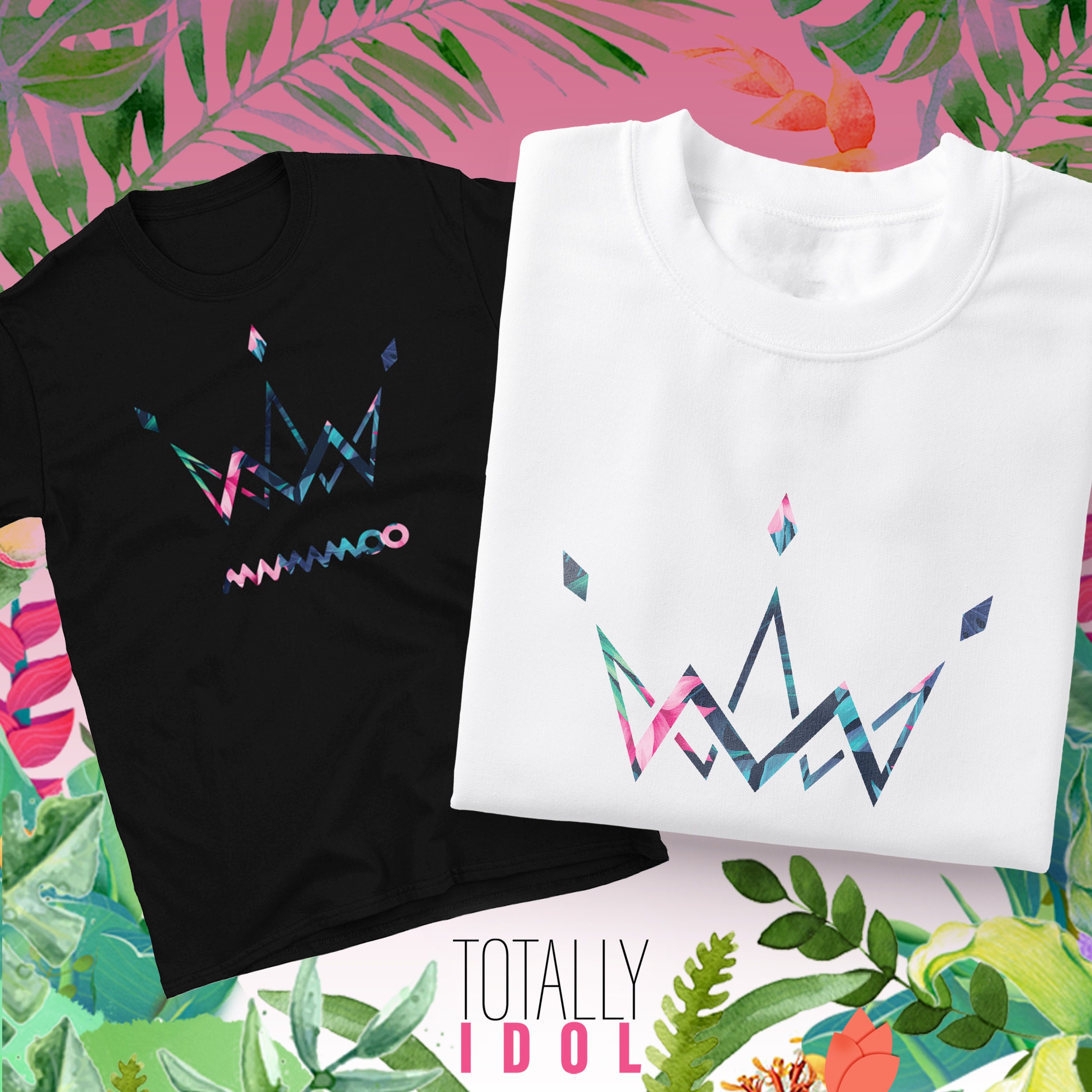 Mamamoo Fandom Moomoo Short-sleeve Unisex T-shirt Fan Made 