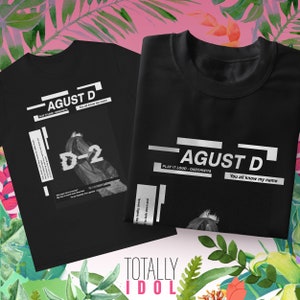 Agust D Daechwita 4 T-shirt unisexe