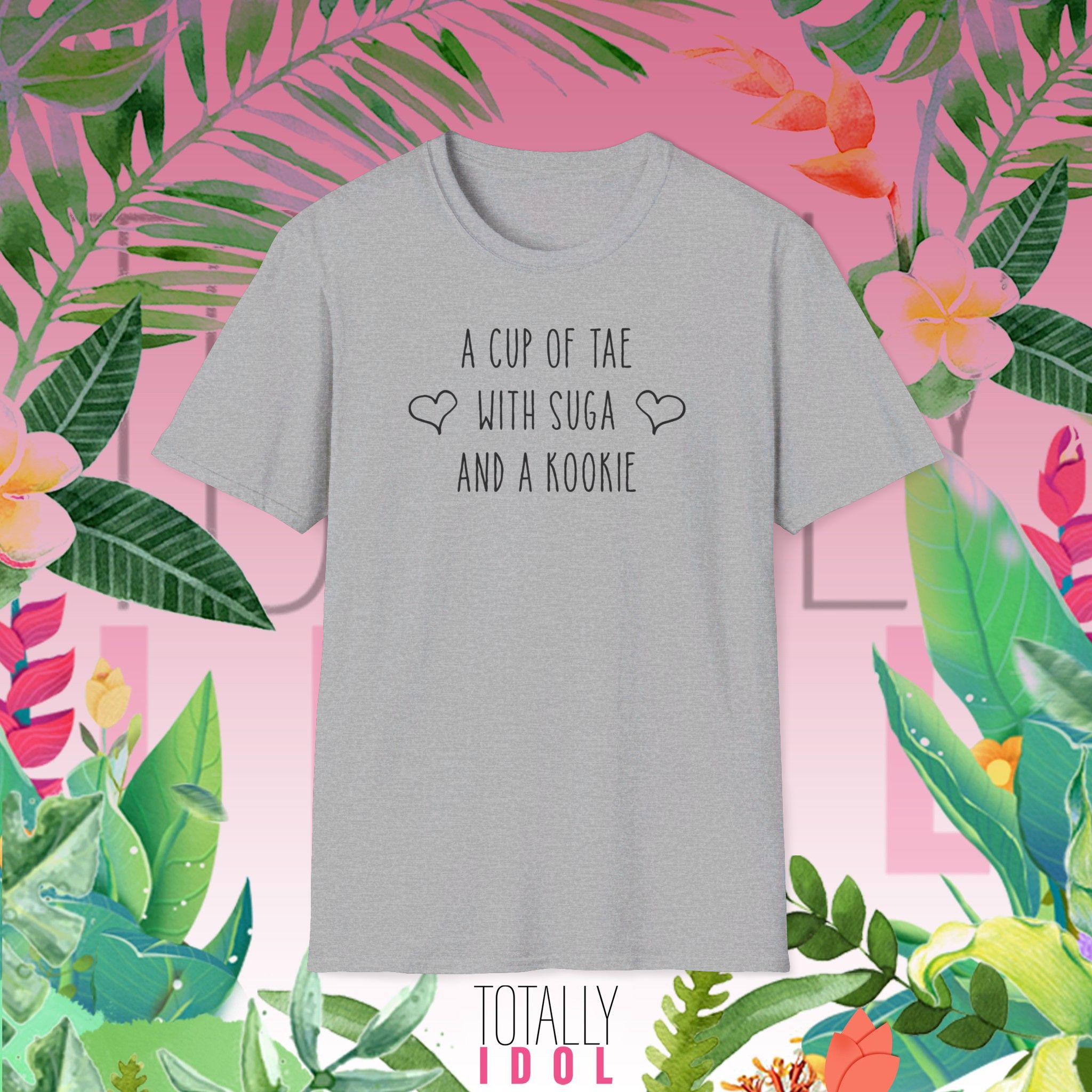 A Cup of Tae with Suga and a Kookie Unisex T-Shirt