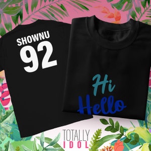 Hi Hello 안녕 (Annyeong) - Shownu Unisex T-Shirt | Monsta X