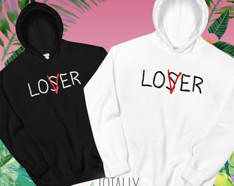 Loser Lover Unisex Hoodie T X T Etsy