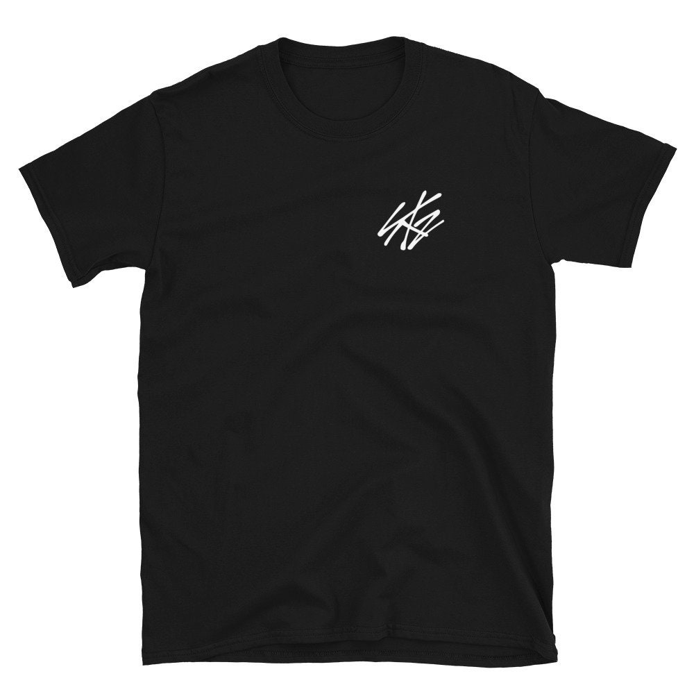 2025年レディースファッション福袋 Kids Stray スキズ L チャコール Tシャツ シンガポール アイドル