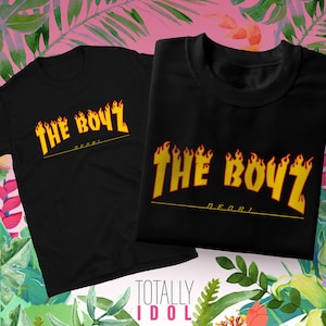 Amazon.com: The Boyz World Tour t-Shirt ZENERATION Tour t
