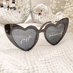 Kit Accessoires Mariage : 12 Lunettes Cœur + 12 Bracelets + 12 Autocollants - Événement EVJF, Fête