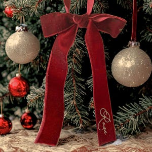 12 Nœuds De Noël En Velours Doré - Décoration Sapin, Emballage Cadeaux, Mariage, Fêtes - Pour Bricolage Et Décoration