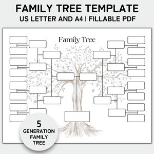 LARGE PRINT Genealogy Charts and Forms Kit (30 Sheets), Includes 10  Pedigree Ch