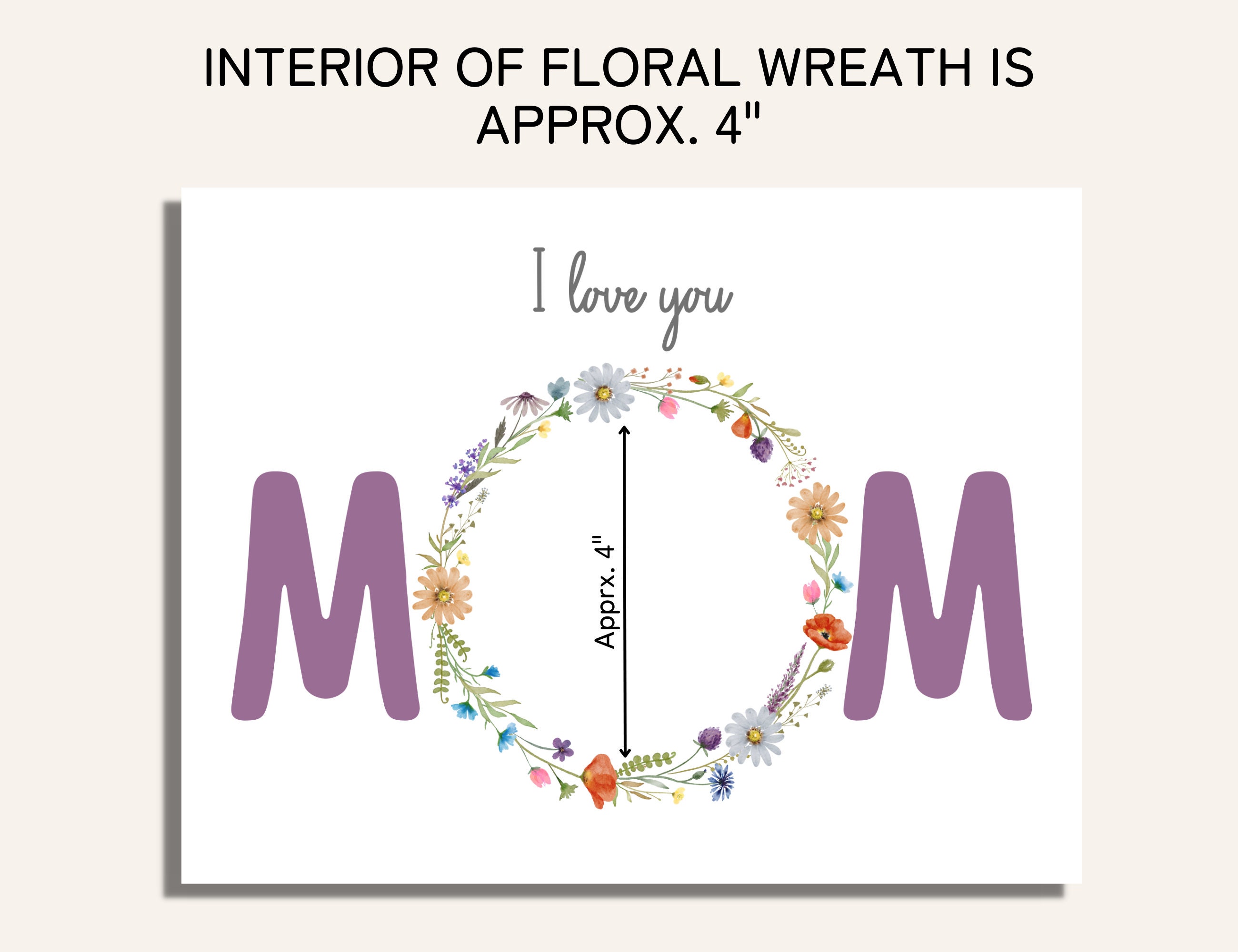 Mother's Day Handprint Art, Printable Handprint Craft, Gift for Mom ...