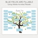 Family Tree Template 5 Generation, Family Tree Chart, Printable for ...