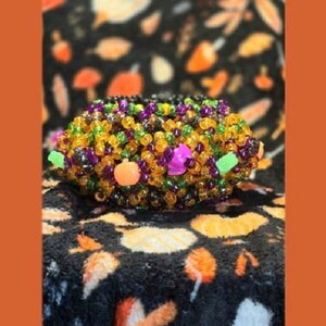 Halloween Kandi Cuff