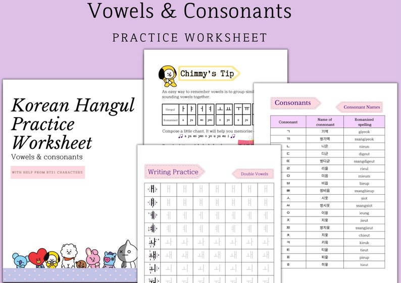 Korean Learning for Beginners Pack - Etsy