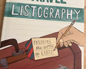 New Travel Listography Journal Notebook
