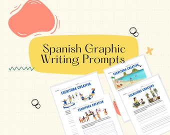 Indicaciones gráficas de escritura creativa en español / Escritura Creativa / Aprender español