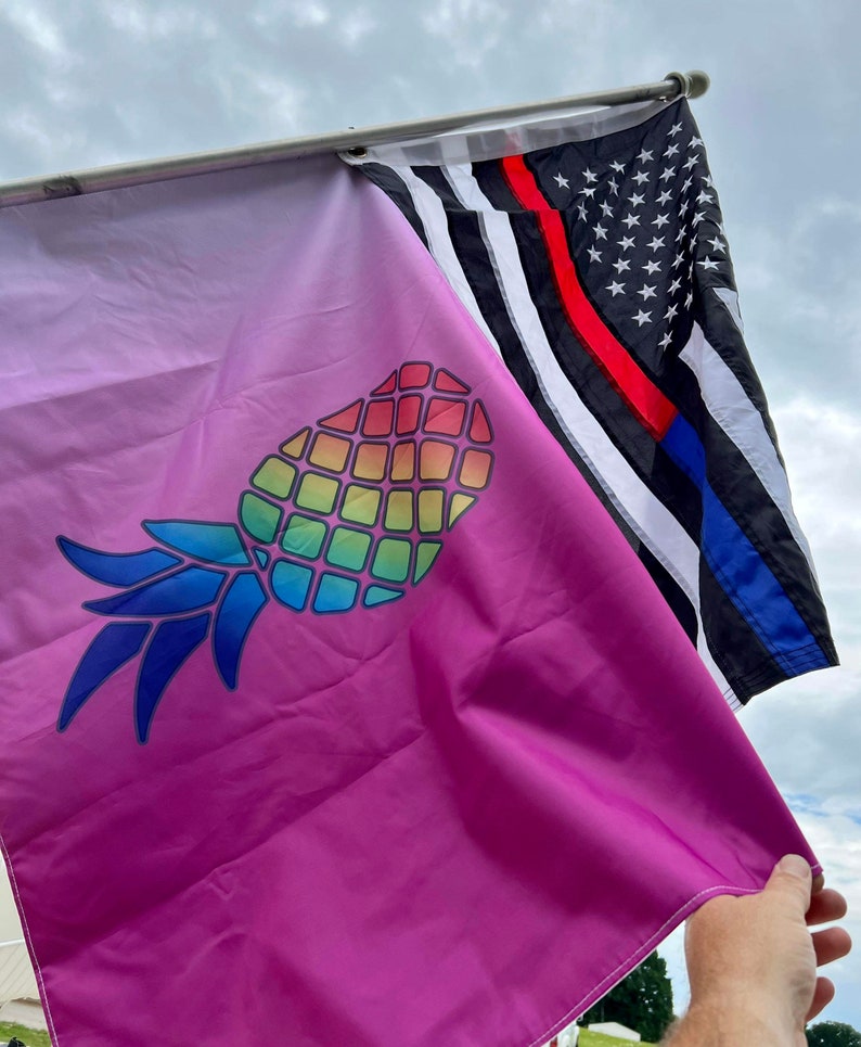 3' x 2' ft Swinger Pride Flag image 3