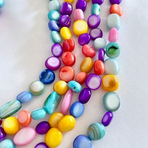 Dyed Mother of Pearl Etsy