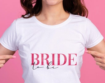 Bügelbild JGA Shirt's I Junggesellinnen Abschied I Mädels I Kombi Bride to be, Team Bride