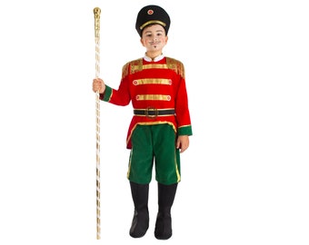 Nutcracker Soldier Costume Christmas Child Carnival Pegasus