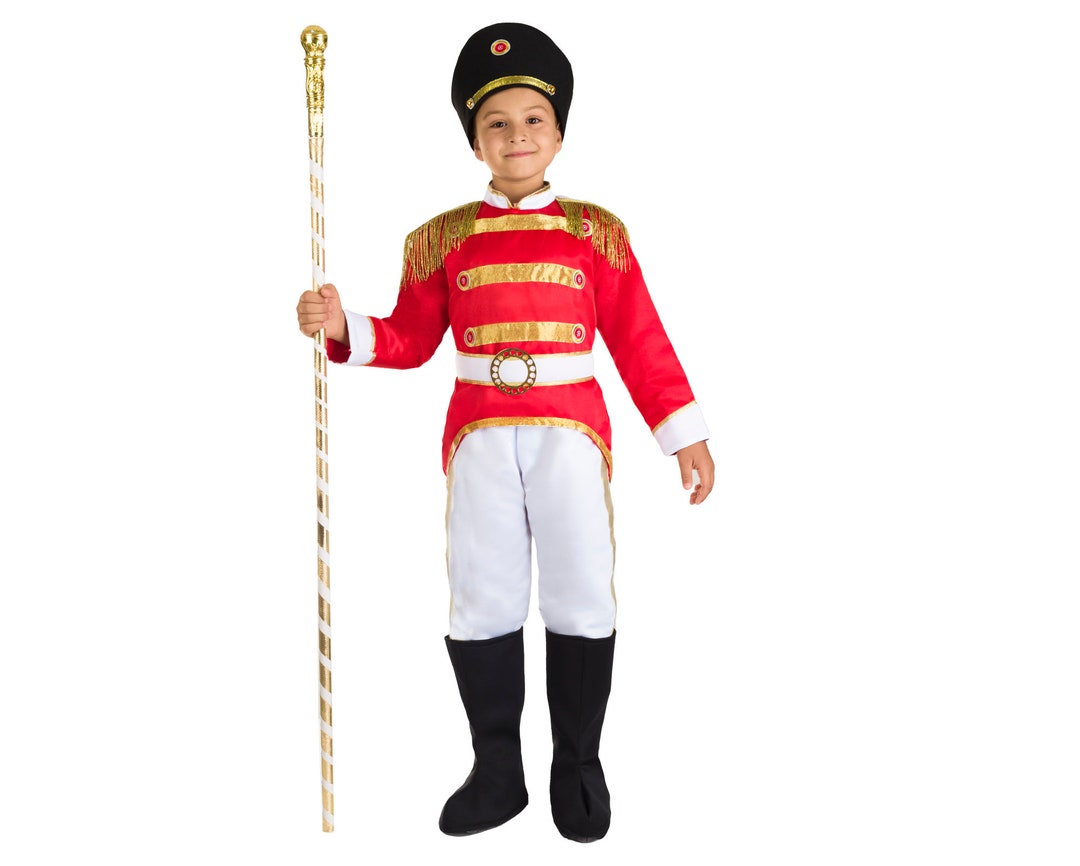 Nutcracker Soldier Costume for Children Carnival Pegasus Etsy