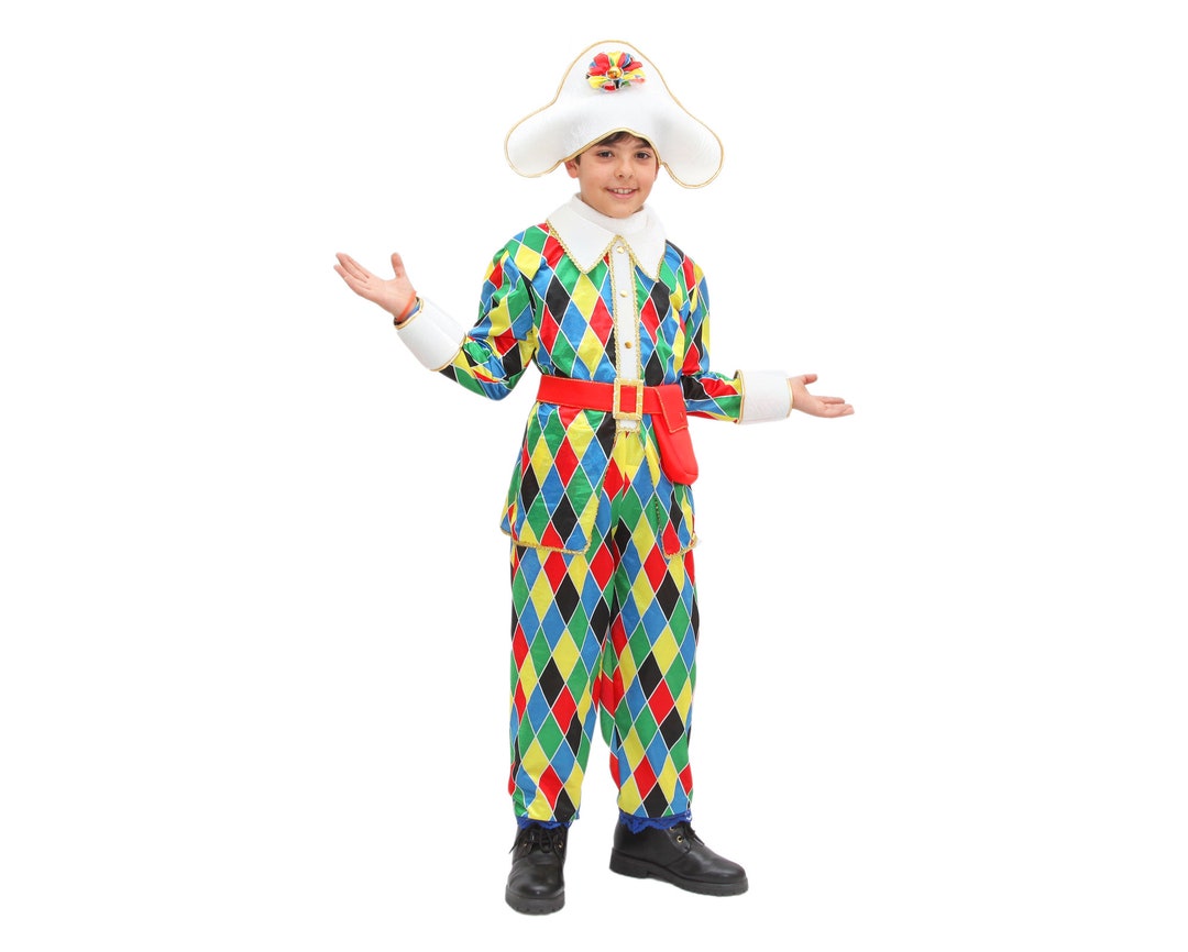 Costume Carnaval - Deguisement Arlequin - Homme - Jeux et jouets