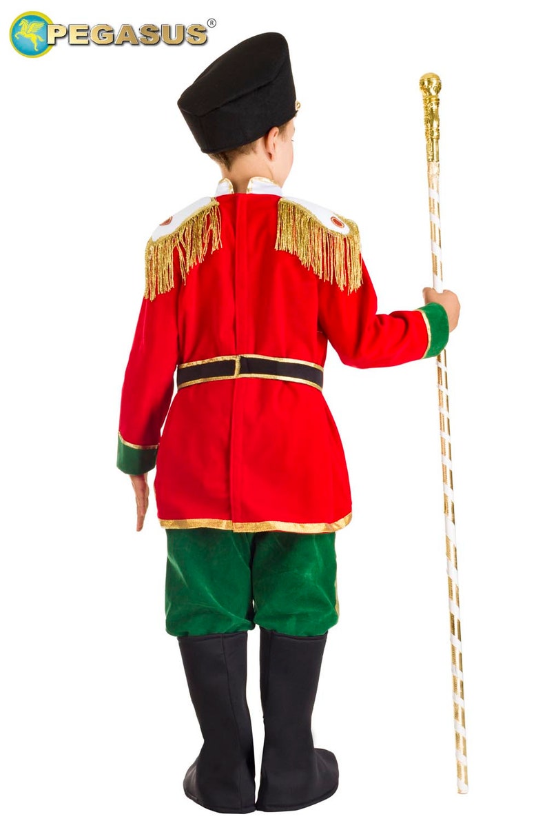 Nutcracker Soldier Costume Christmas Child Carnival Pegasus Etsy