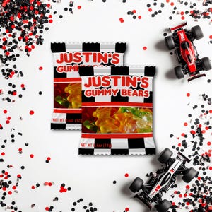 Racing Party Gummy Bears-Racer Birthday-Race Car Party-Race Car Party Decor-Racer Party Theme-Race Car Party