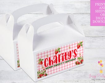 Strawberry Theme Party Bubbles, Berry Sweet, Berry First, Bubbles Party Favor, Personalized Party Favor Bubbles