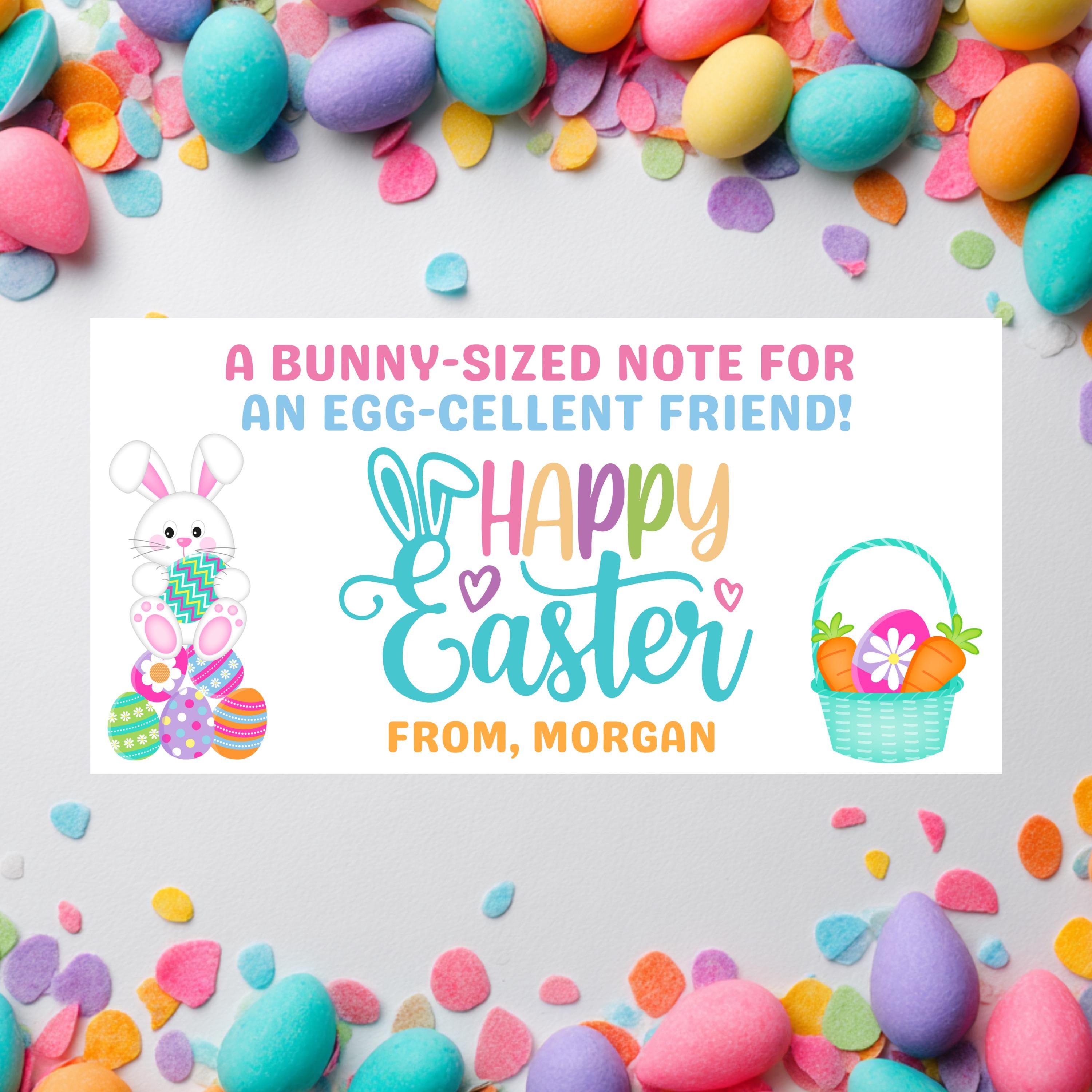 Easter Notepad Easter Bunny Party Favors • Bunny Notepad & Pen Sets • Easter Classroom ...