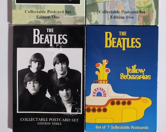 The Beatles Collectable Postcard Sets of 9