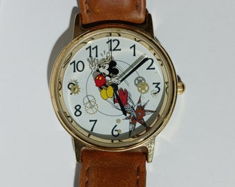 1990's Disney Time Works Mickey Mouse Watch- Vintage Women's