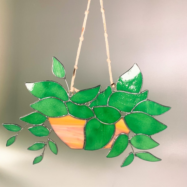 Stained Glass Hanging Etsy