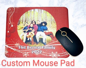 Custom Photo Mouse Pad, Personalized Business Logo Gift