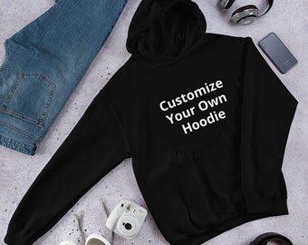 Custom or Personalized Unisex Hoodie