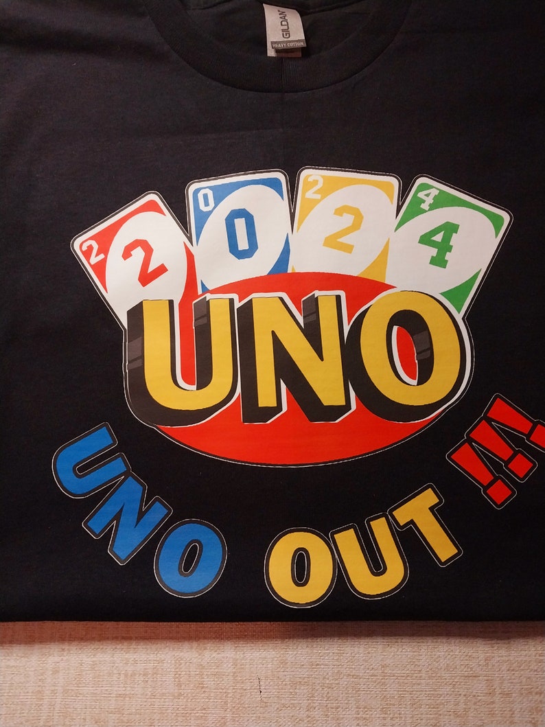 Senior 2024 Uno Out Shirt UNO Senior Graduation Shirt Etsy