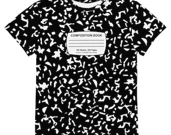 Benutzerdefinierte Zusammensetzung Buch Jugend Rundhals-T-Shirt