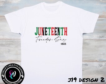 Juneteenth Freedom Day T Shirts