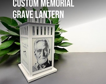 Linterna conmemorativa personalizada: regalo de recuerdo con foto grabada