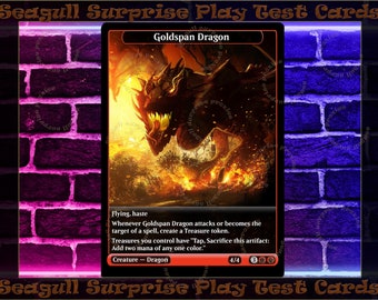 Goldspan Dragon - Full Art Custom