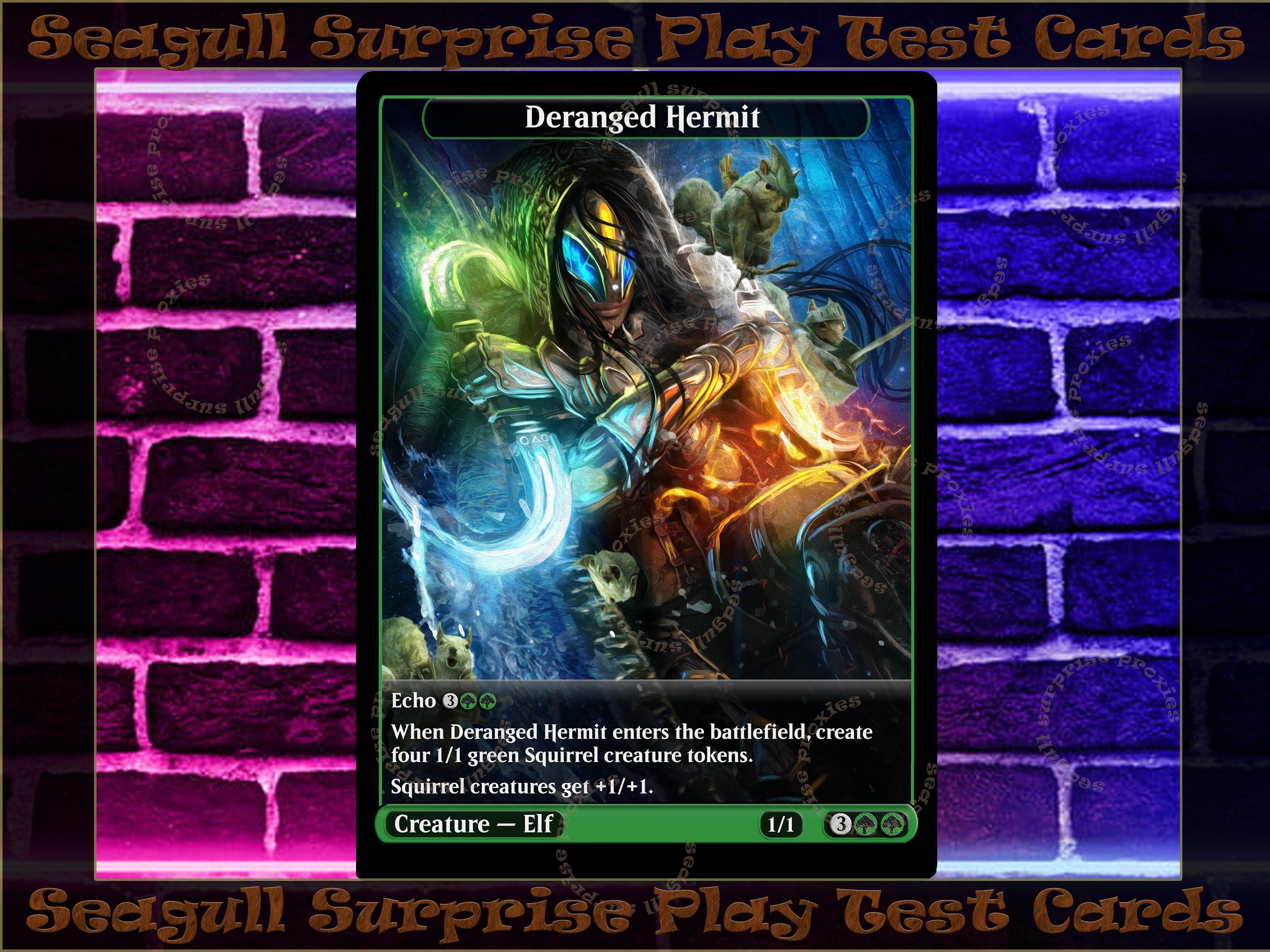 マジック：ザ・ギャザリング　Deranged Hermit Deranged Hermit [101] [Urza's Legacy] [Non-Foil] – Face to