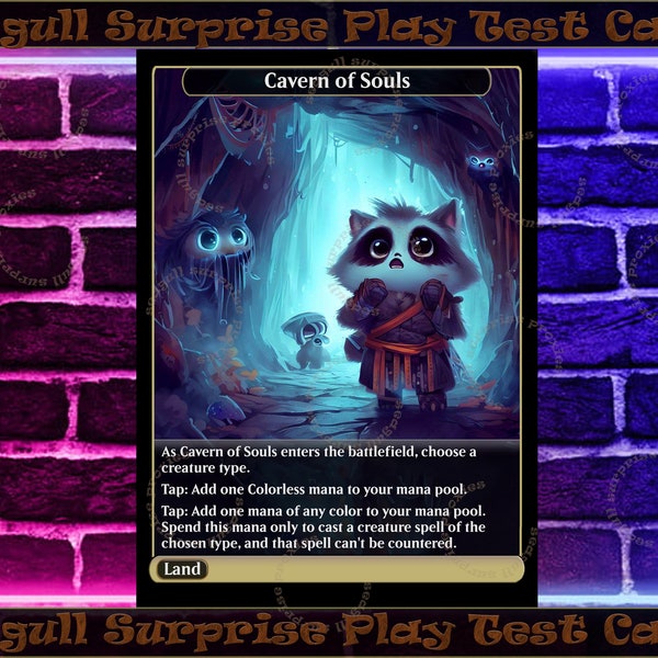 Cavern of Souls v2 - Full Art Custom