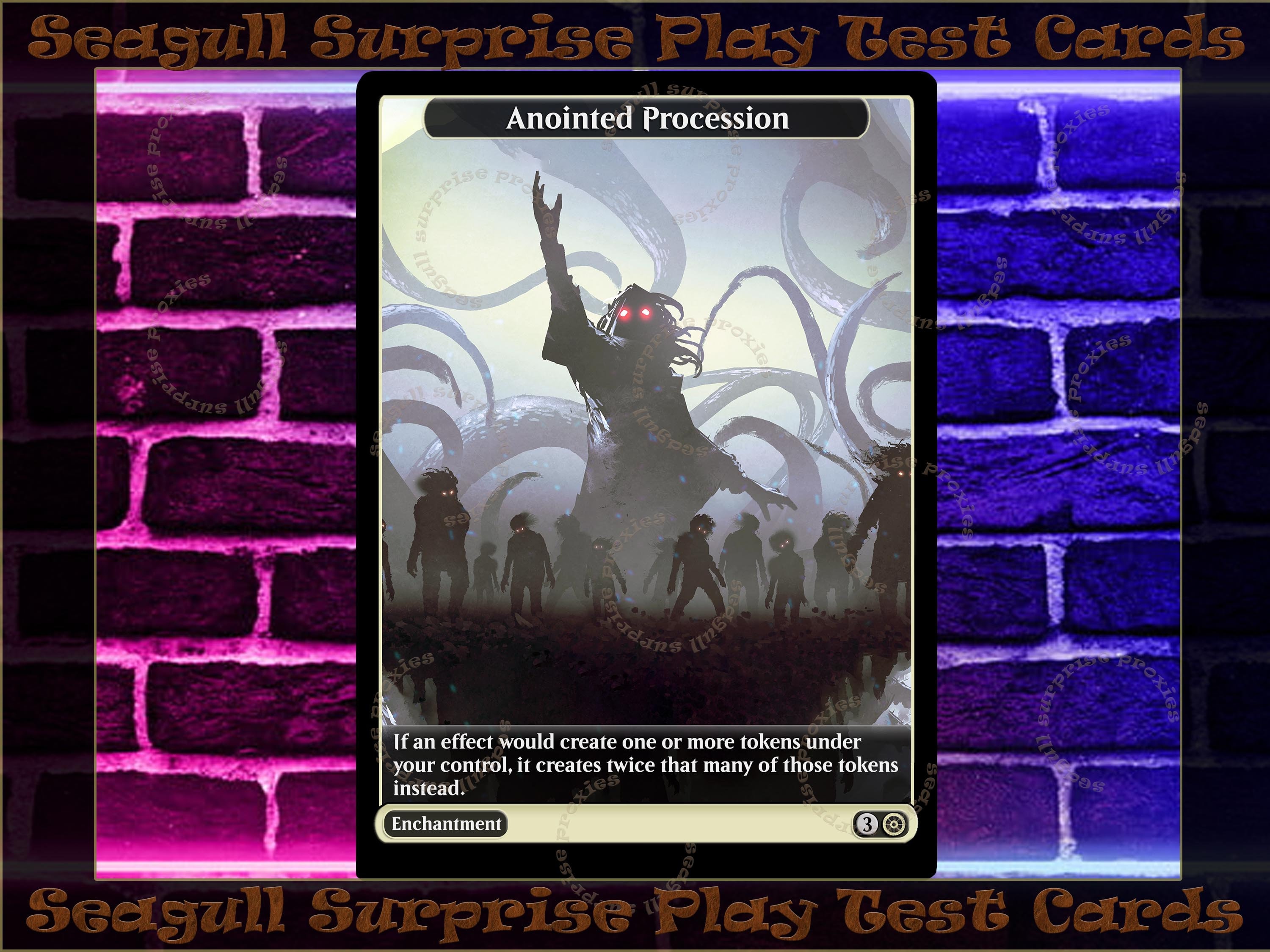 Anointed Procession Full Art Custom Etsy