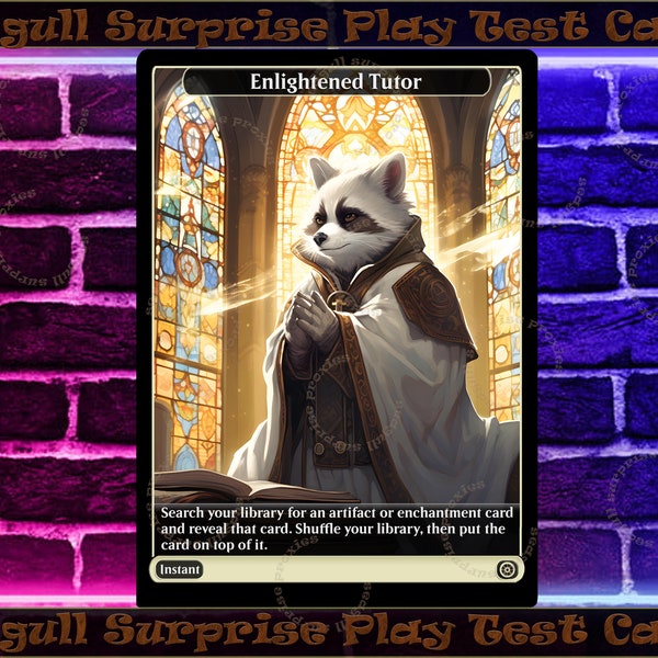 Enlightened Tutor v2- Full Art Custom