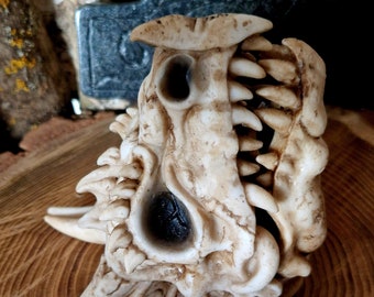 Dragon head incense cone holder