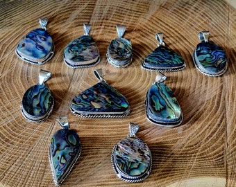 Abalone shell pendant