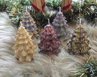 Christmas candle Christmas tree/ various colors
