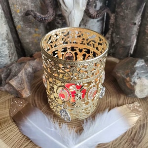 Lantern Metal Gold