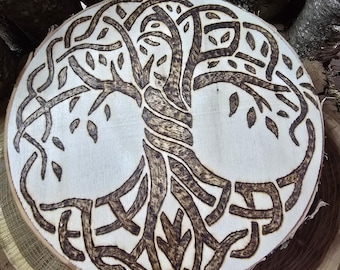 Wooden altar table with Tree of Life, 2 sizes